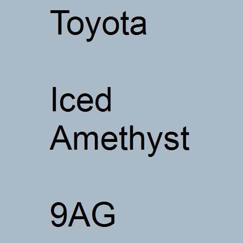 Toyota, Iced Amethyst, 9AG.